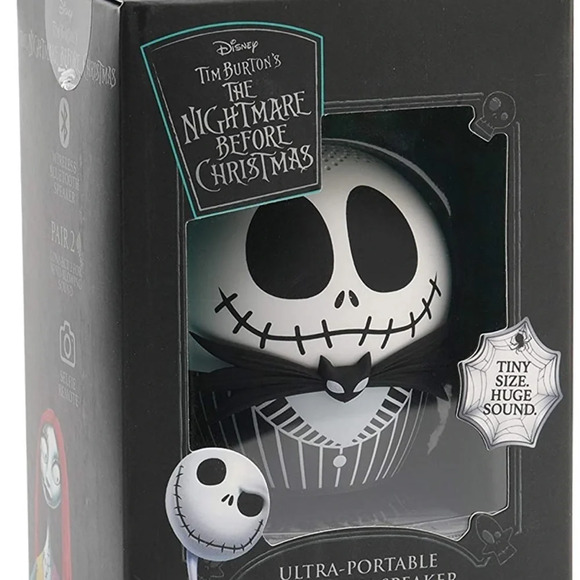 🎉🎉HP🎉🎉Jack Skellington - The Nightmare Before Christmas Bitty Boomer Speaker - Picture 7 of 14